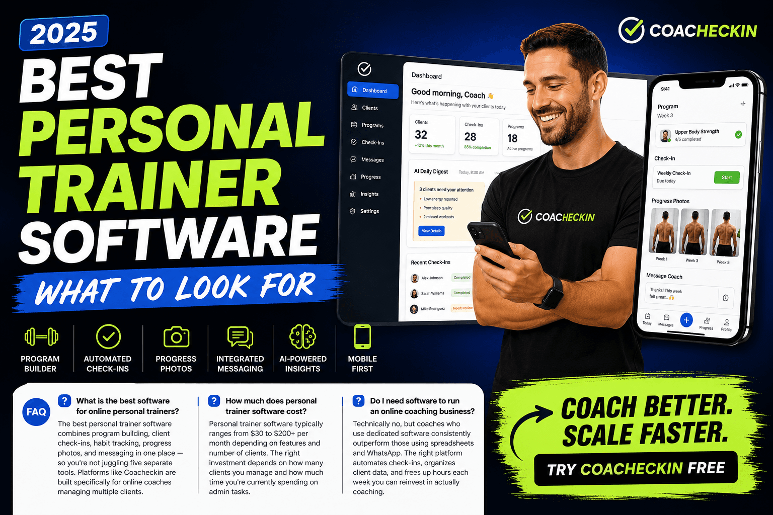 Best Personal Trainer Software in 2025: What to Look For